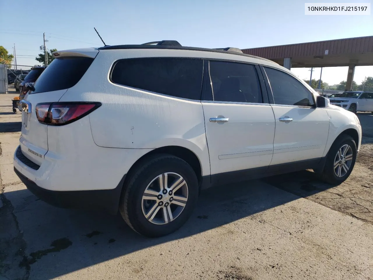 2015 Chevrolet Traverse Lt VIN: 1GNKRHKD1FJ215197 Lot: 69475374