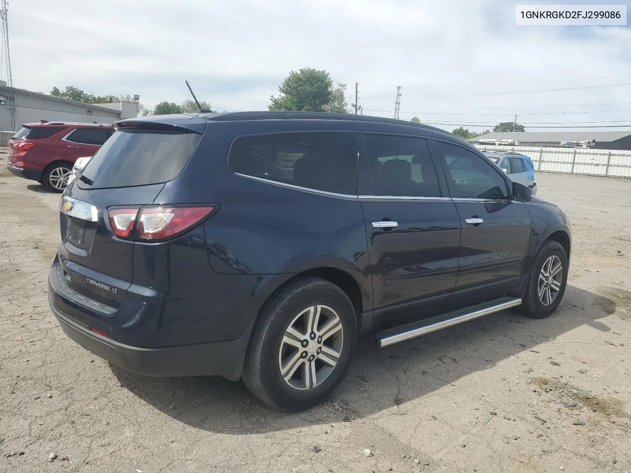 2015 Chevrolet Traverse Lt VIN: 1GNKRGKD2FJ299086 Lot: 69572454