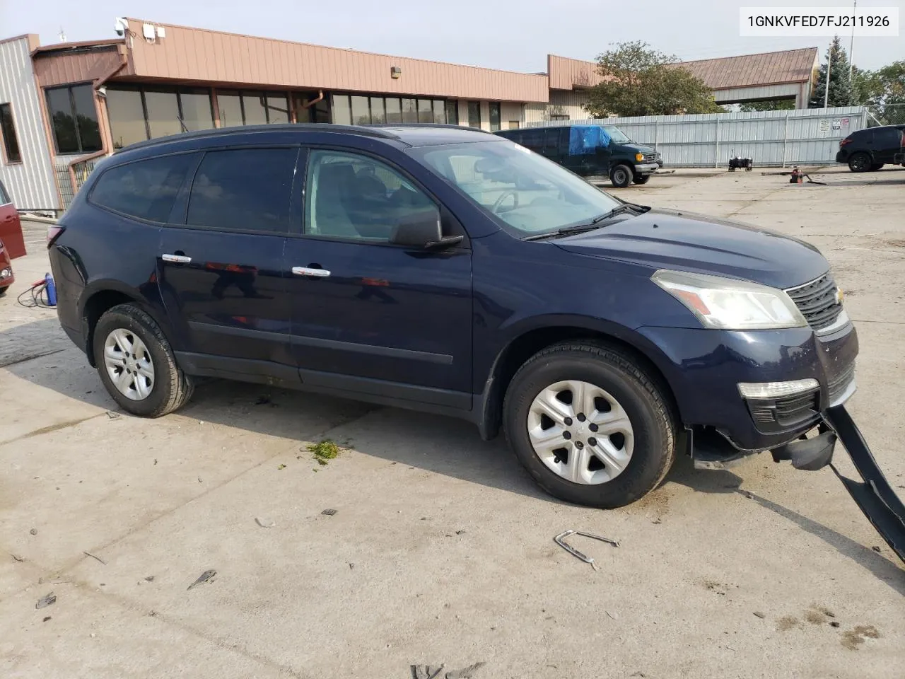 2015 Chevrolet Traverse Ls VIN: 1GNKVFED7FJ211926 Lot: 69667734