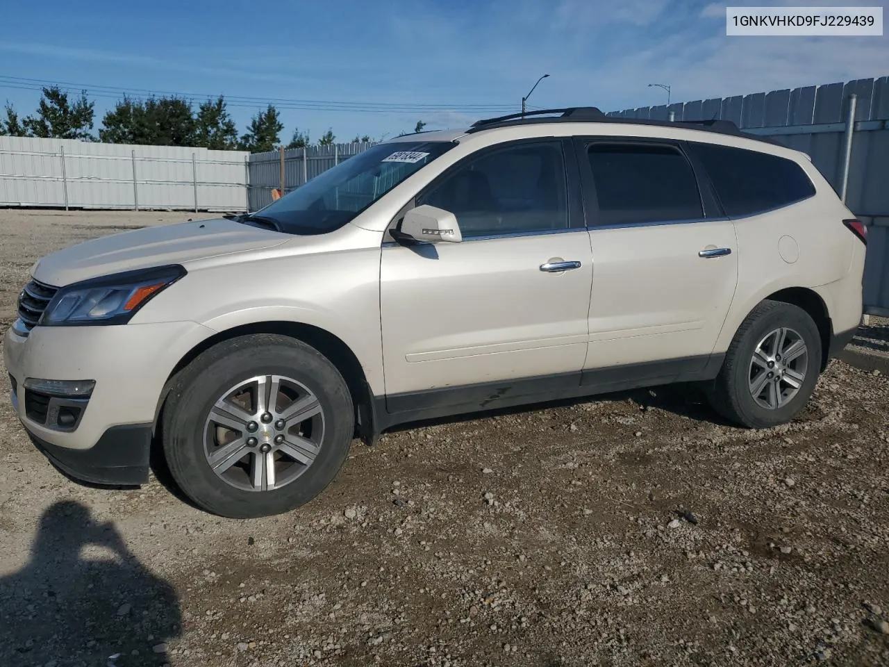 1GNKVHKD9FJ229439 2015 Chevrolet Traverse Lt