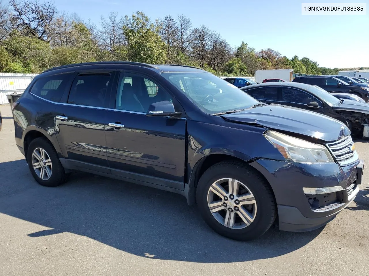 2015 Chevrolet Traverse Lt VIN: 1GNKVGKD0FJ188385 Lot: 69915394