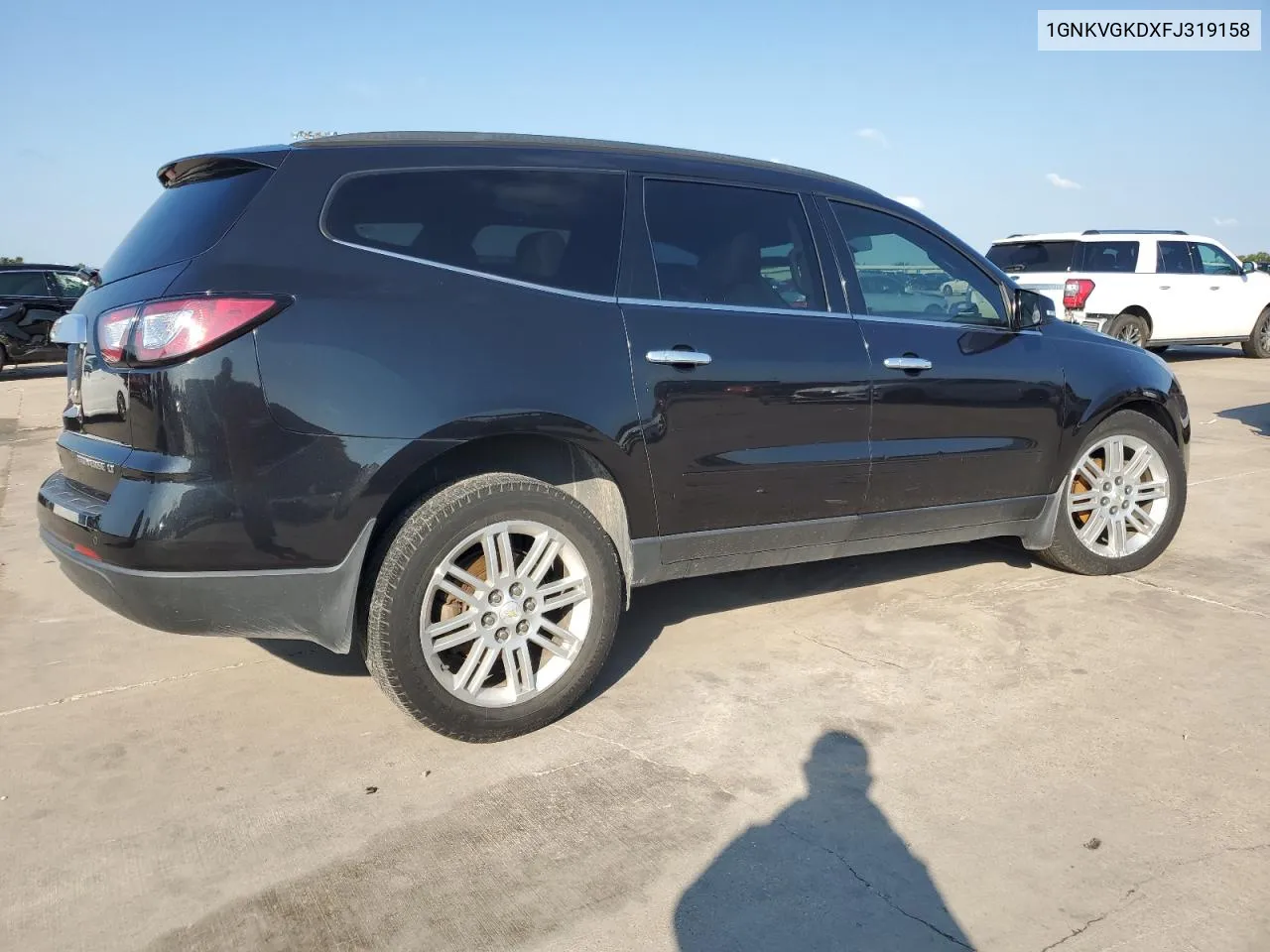 2015 Chevrolet Traverse Lt VIN: 1GNKVGKDXFJ319158 Lot: 70231394