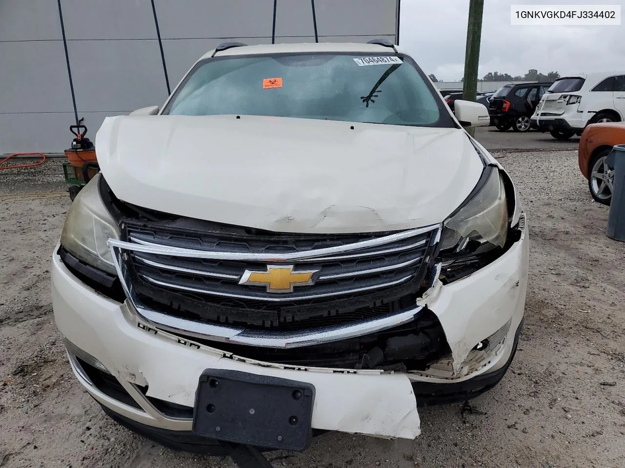 1GNKVGKD4FJ334402 2015 Chevrolet Traverse Lt