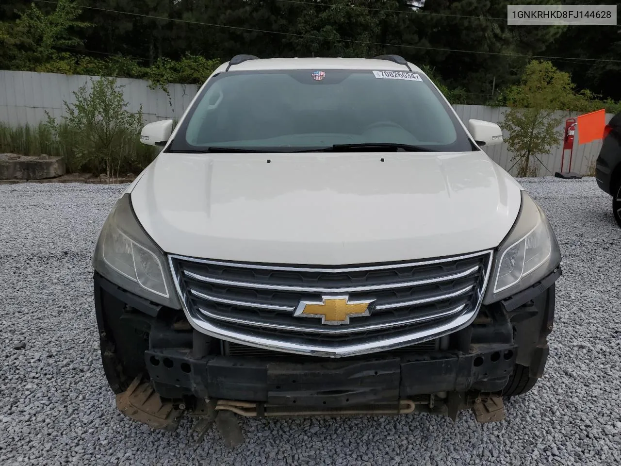 2015 Chevrolet Traverse Lt VIN: 1GNKRHKD8FJ144628 Lot: 70826634