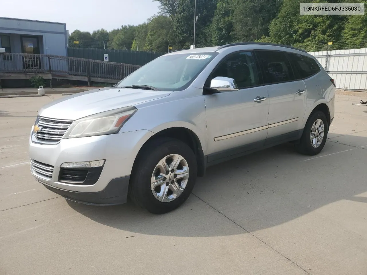 2015 Chevrolet Traverse Ls VIN: 1GNKRFED6FJ335030 Lot: 71094704