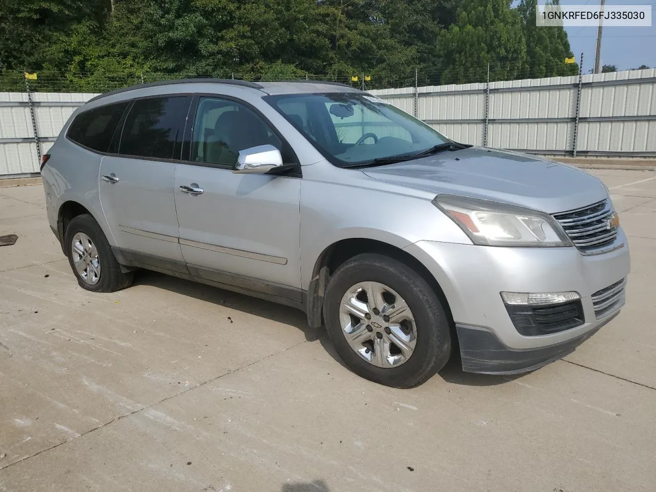 1GNKRFED6FJ335030 2015 Chevrolet Traverse Ls