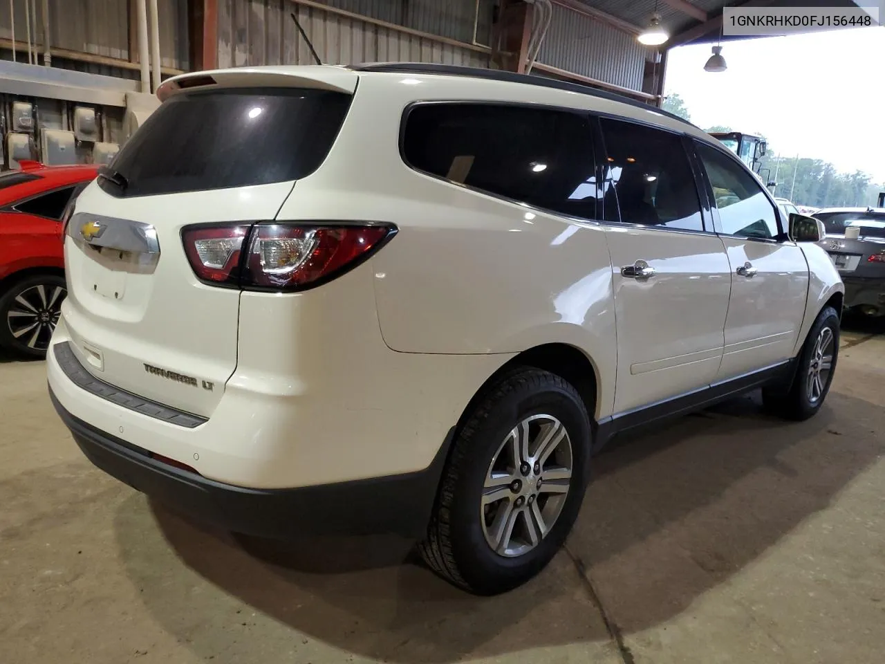 2015 Chevrolet Traverse Lt VIN: 1GNKRHKD0FJ156448 Lot: 71130374