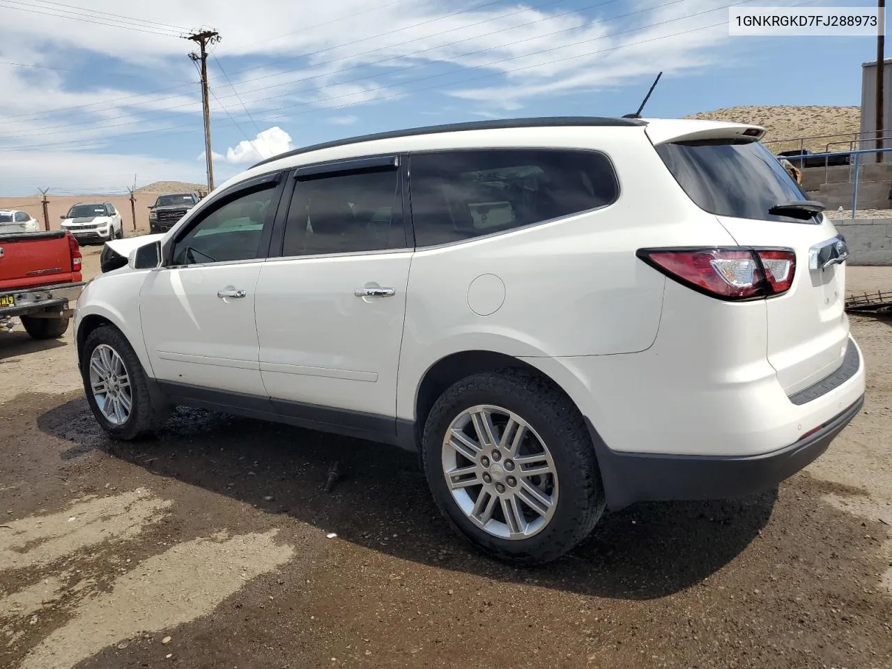 2015 Chevrolet Traverse Lt VIN: 1GNKRGKD7FJ288973 Lot: 71228064