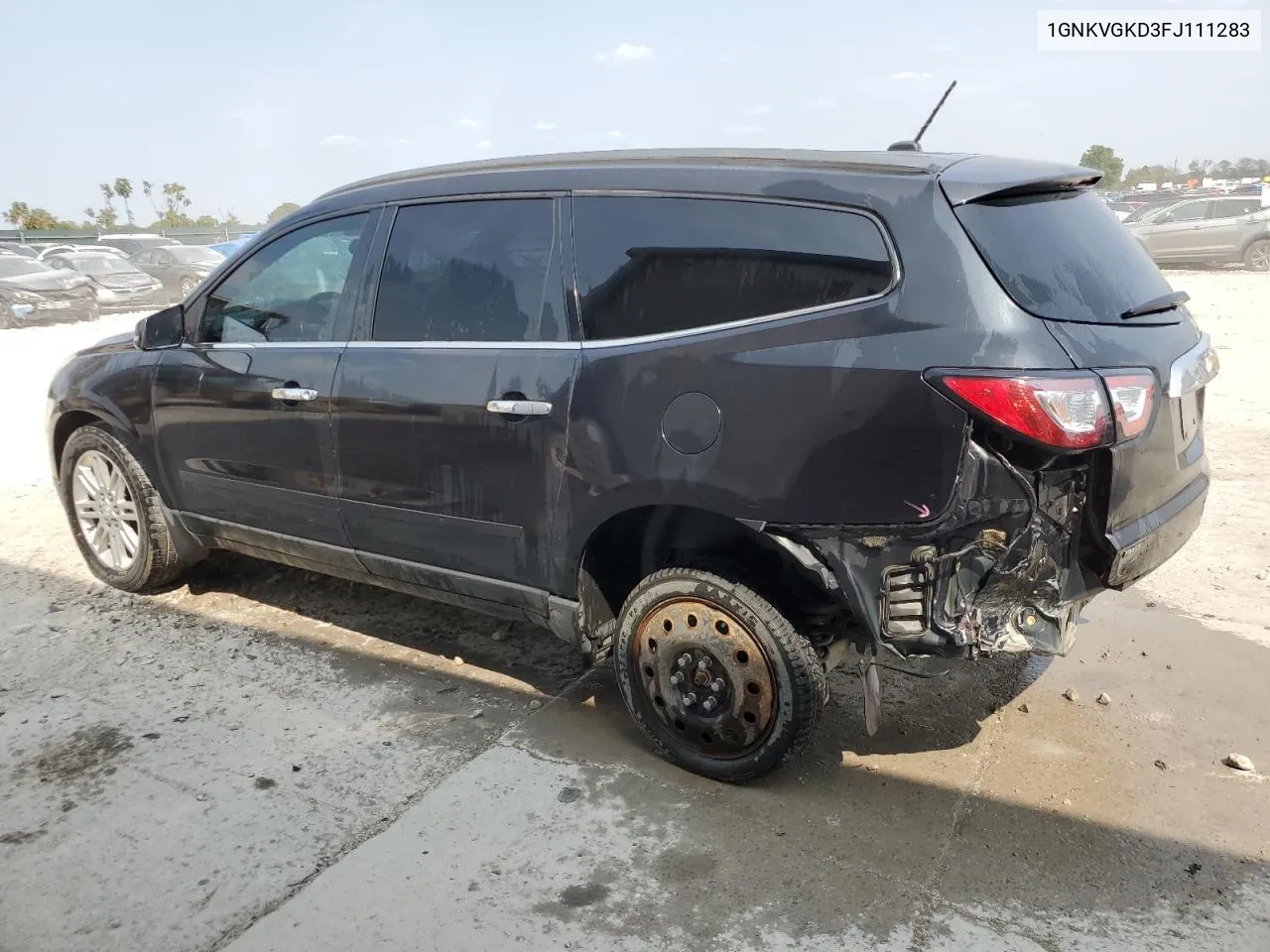 2015 Chevrolet Traverse Lt VIN: 1GNKVGKD3FJ111283 Lot: 71370604