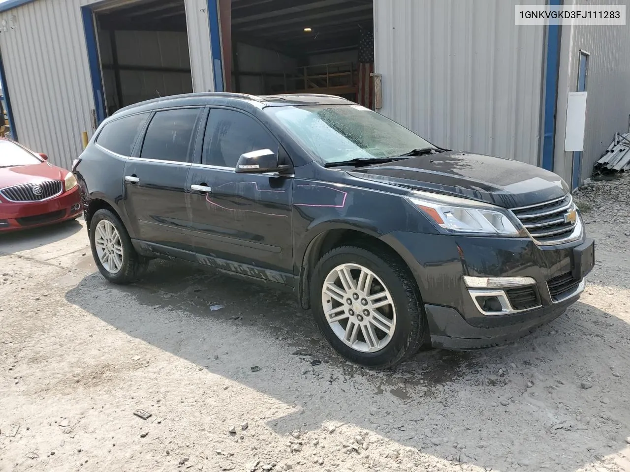 1GNKVGKD3FJ111283 2015 Chevrolet Traverse Lt