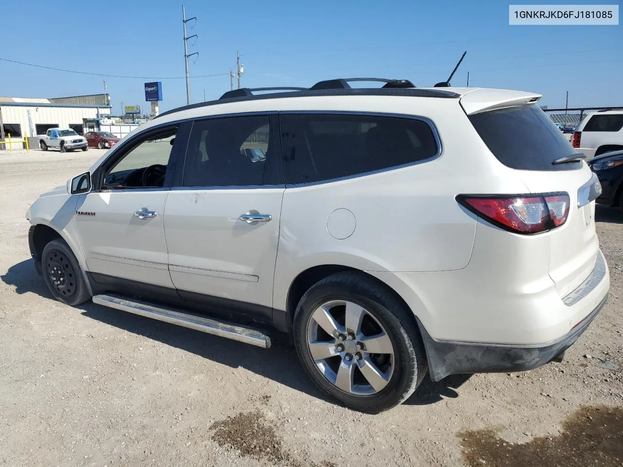 2015 Chevrolet Traverse Ltz VIN: 1GNKRJKD6FJ181085 Lot: 71799854