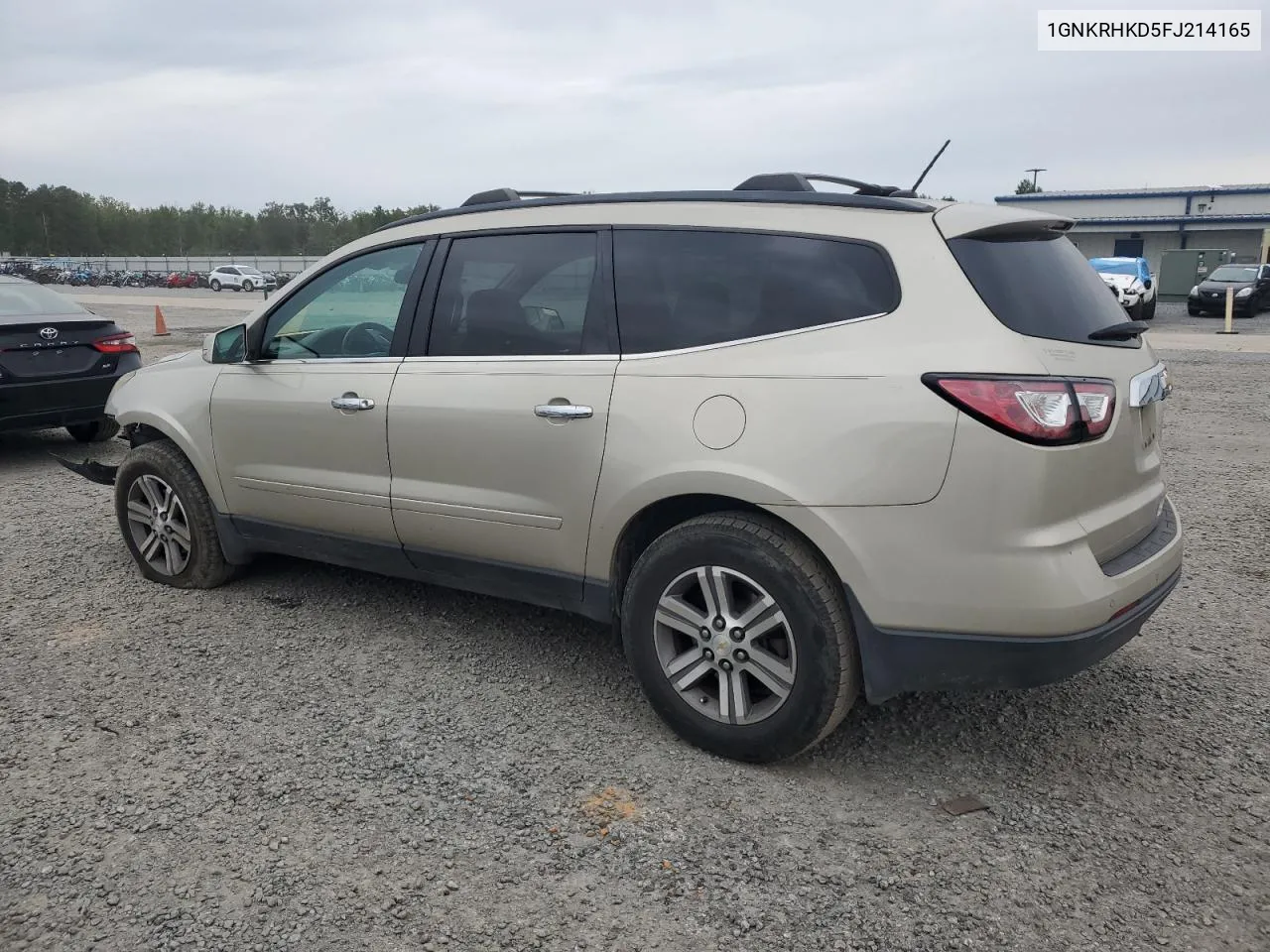 2015 Chevrolet Traverse Lt VIN: 1GNKRHKD5FJ214165 Lot: 72780894