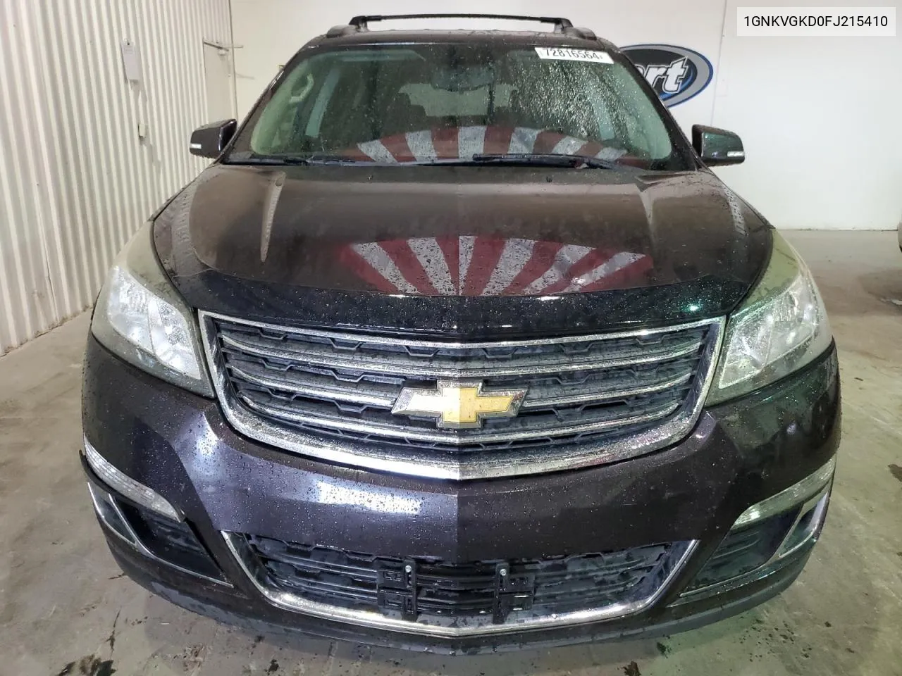 2015 Chevrolet Traverse Lt VIN: 1GNKVGKD0FJ215410 Lot: 72816564