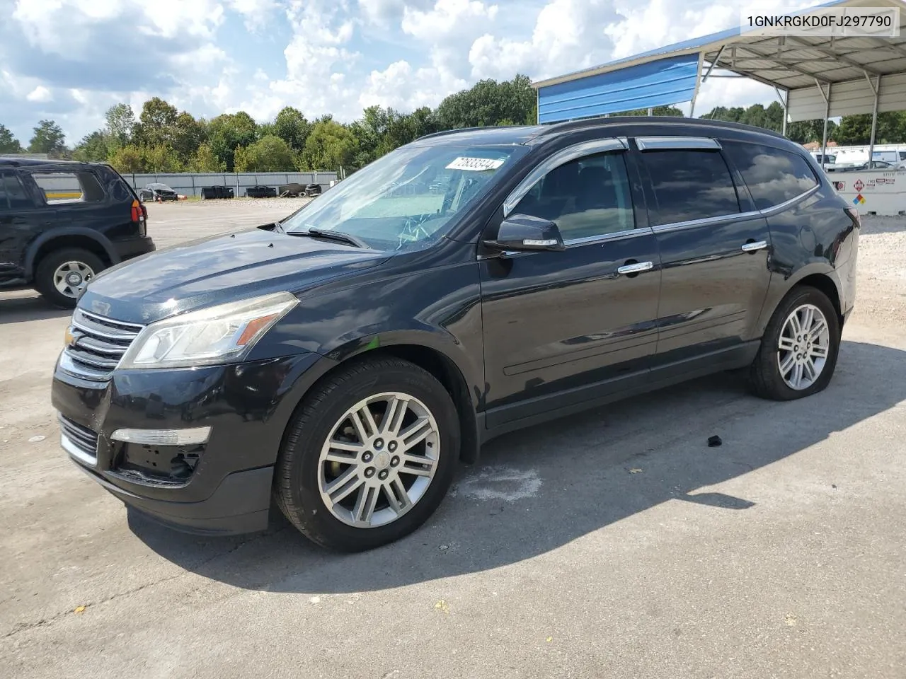 1GNKRGKD0FJ297790 2015 Chevrolet Traverse Lt