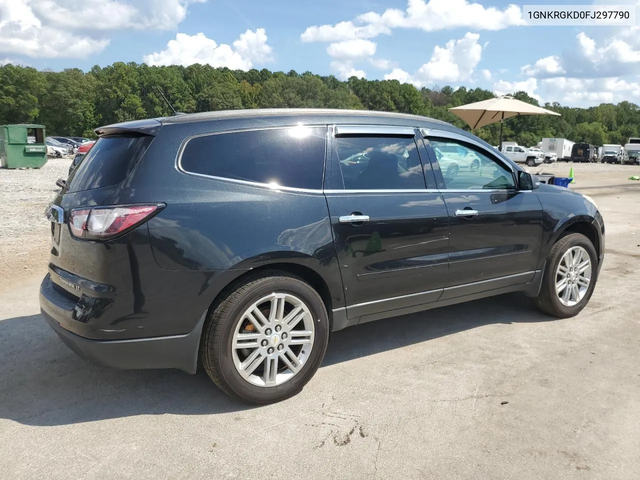 1GNKRGKD0FJ297790 2015 Chevrolet Traverse Lt