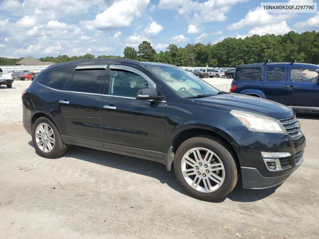 2015 Chevrolet Traverse Lt VIN: 1GNKRGKD0FJ297790 Lot: 72833344