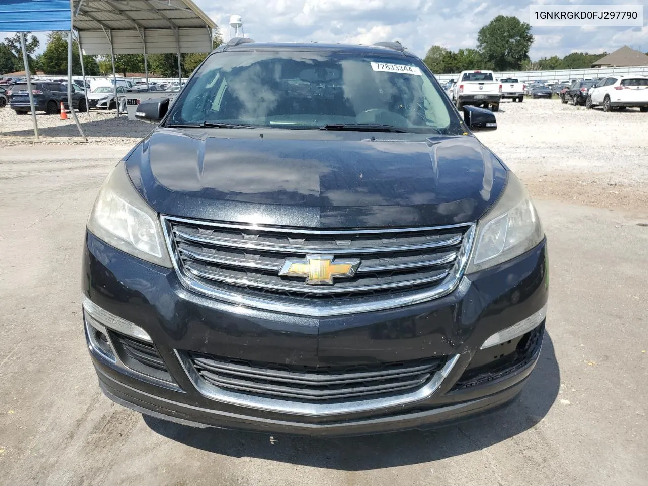 2015 Chevrolet Traverse Lt VIN: 1GNKRGKD0FJ297790 Lot: 72833344