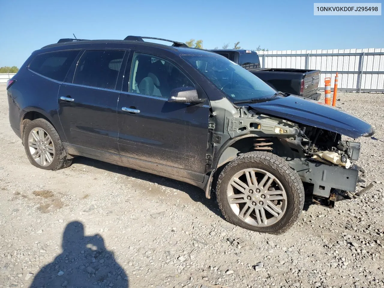 2015 Chevrolet Traverse Lt VIN: 1GNKVGKD0FJ295498 Lot: 73108384