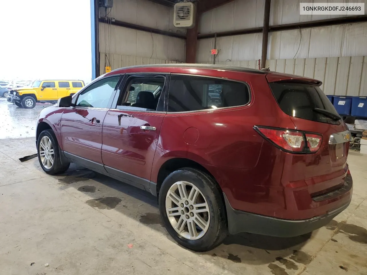 2015 Chevrolet Traverse Lt VIN: 1GNKRGKD0FJ246693 Lot: 73118204