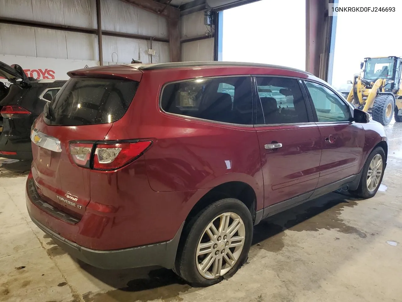 2015 Chevrolet Traverse Lt VIN: 1GNKRGKD0FJ246693 Lot: 73118204