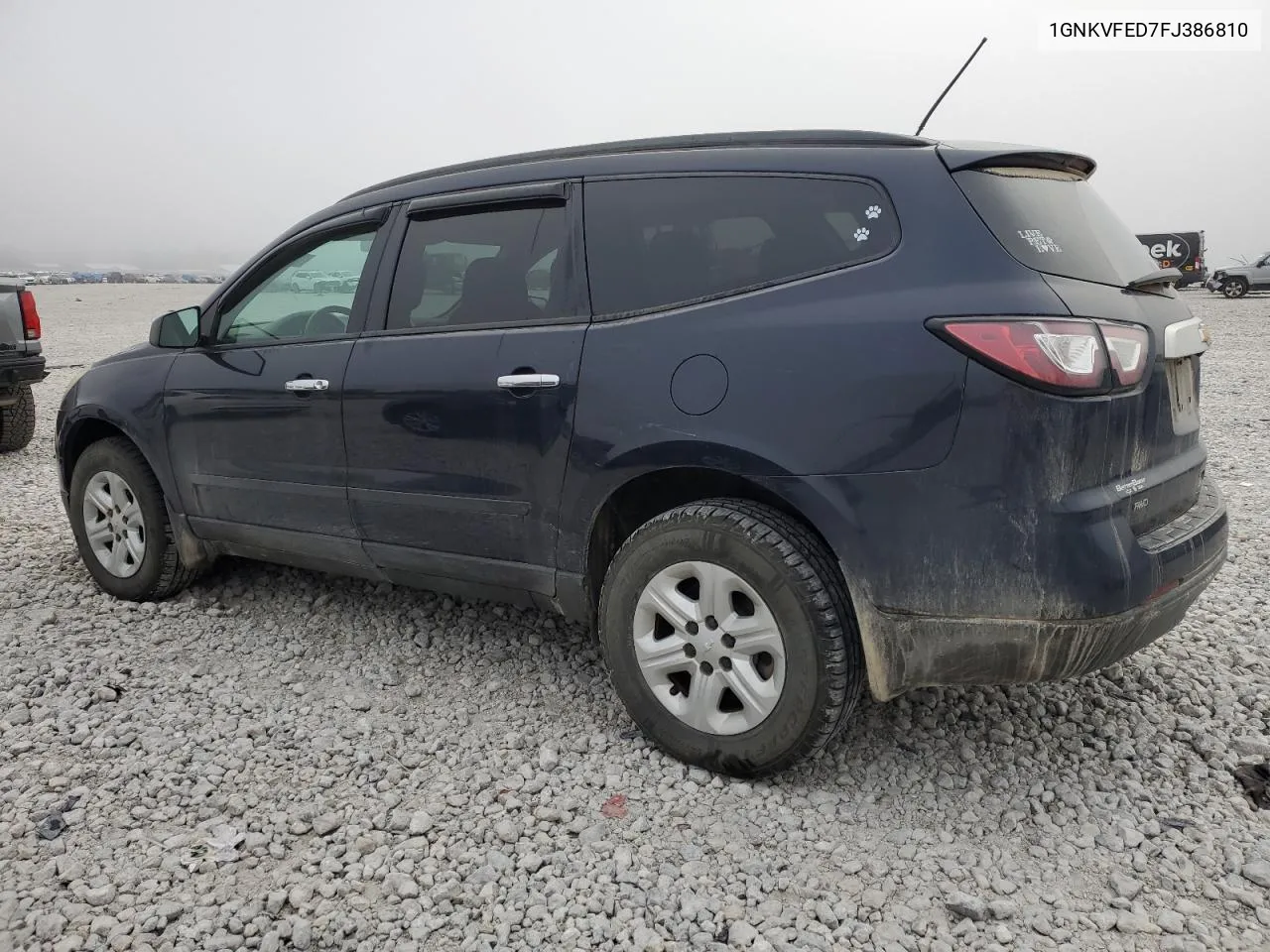 1GNKVFED7FJ386810 2015 Chevrolet Traverse Ls