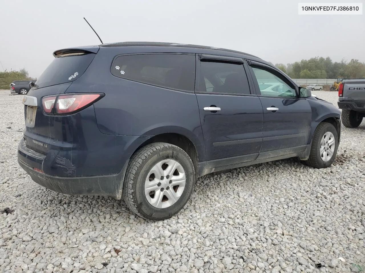 1GNKVFED7FJ386810 2015 Chevrolet Traverse Ls