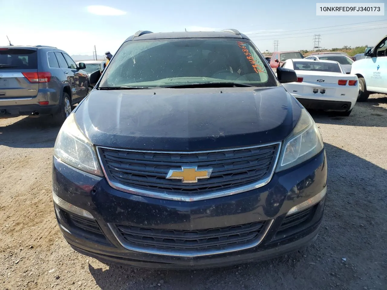 2015 Chevrolet Traverse Ls VIN: 1GNKRFED9FJ340173 Lot: 73485864