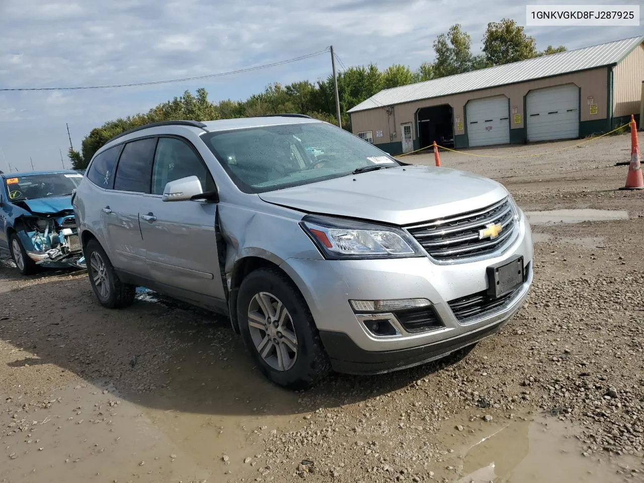 2015 Chevrolet Traverse Lt VIN: 1GNKVGKD8FJ287925 Lot: 73877774