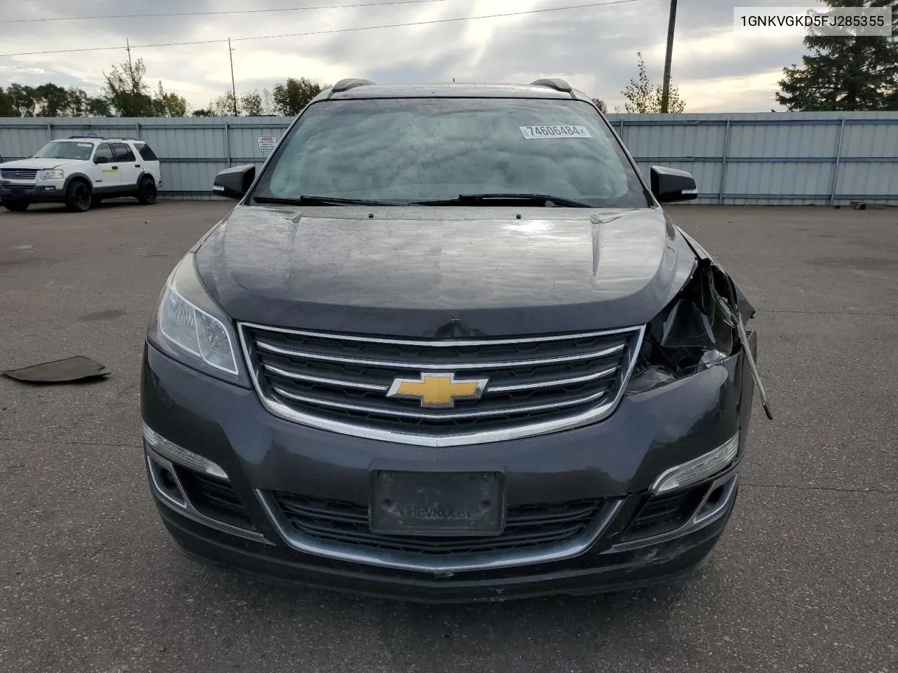 2015 Chevrolet Traverse Lt VIN: 1GNKVGKD5FJ285355 Lot: 74606484