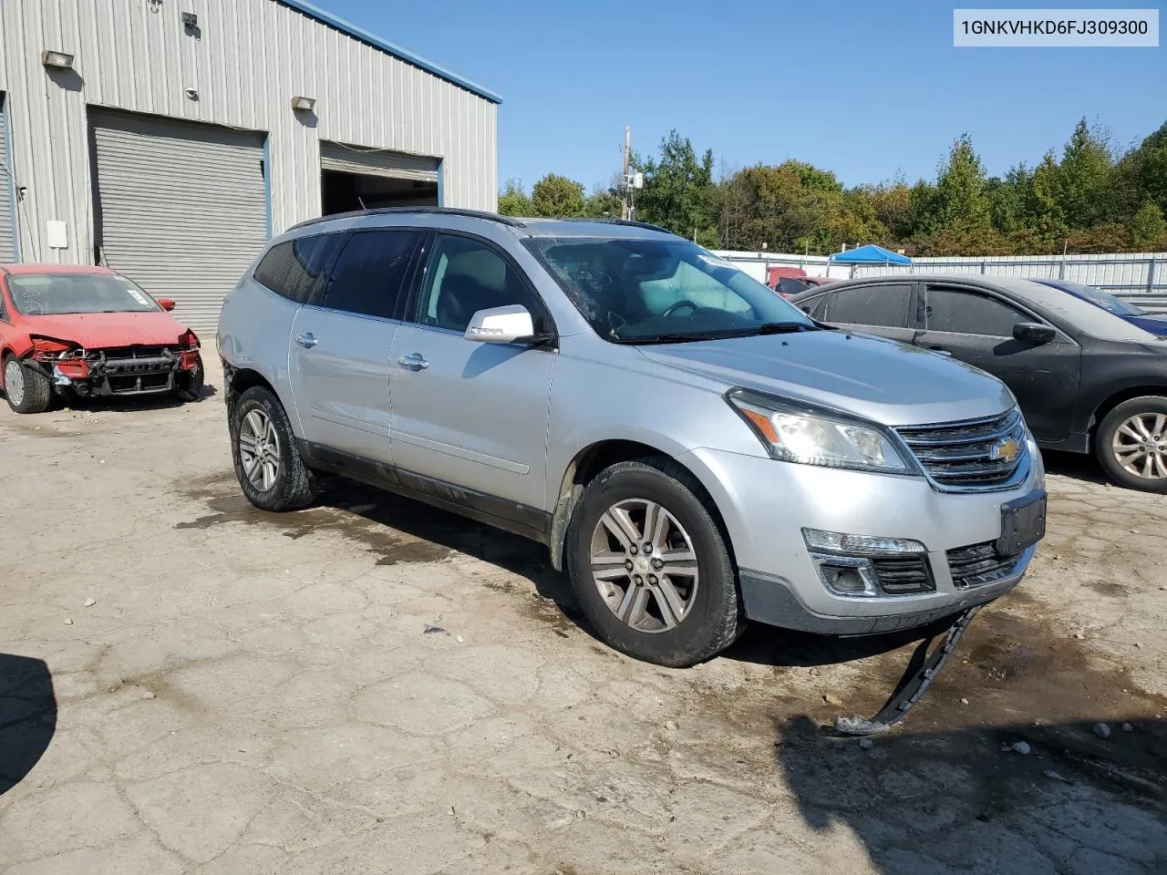 2015 Chevrolet Traverse Lt VIN: 1GNKVHKD6FJ309300 Lot: 74688634