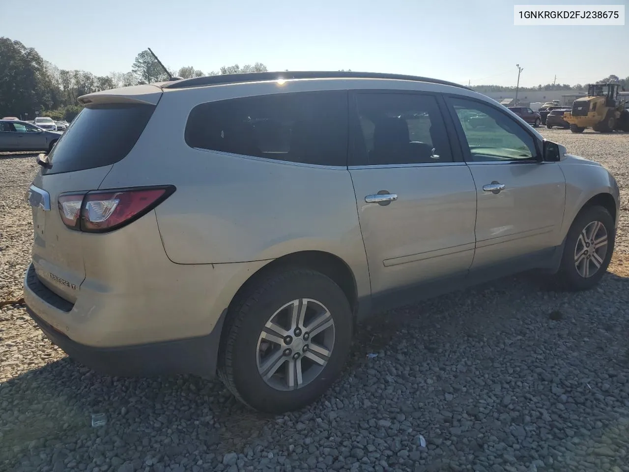 1GNKRGKD2FJ238675 2015 Chevrolet Traverse Lt