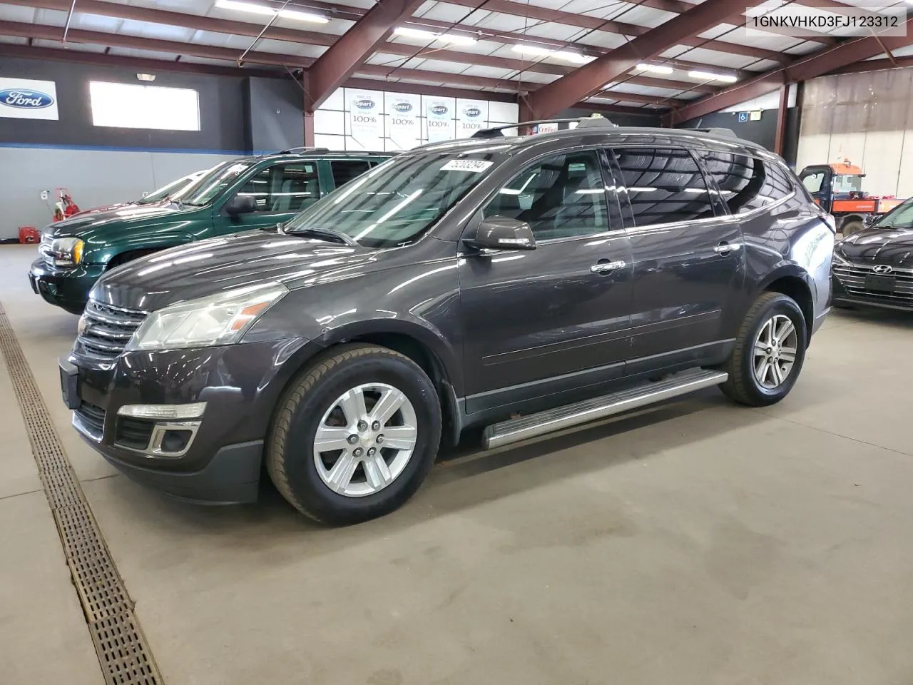 2015 Chevrolet Traverse Lt VIN: 1GNKVHKD3FJ123312 Lot: 75203294