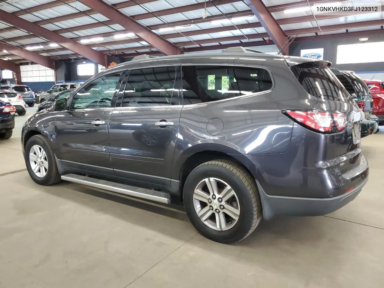 2015 Chevrolet Traverse Lt VIN: 1GNKVHKD3FJ123312 Lot: 75203294