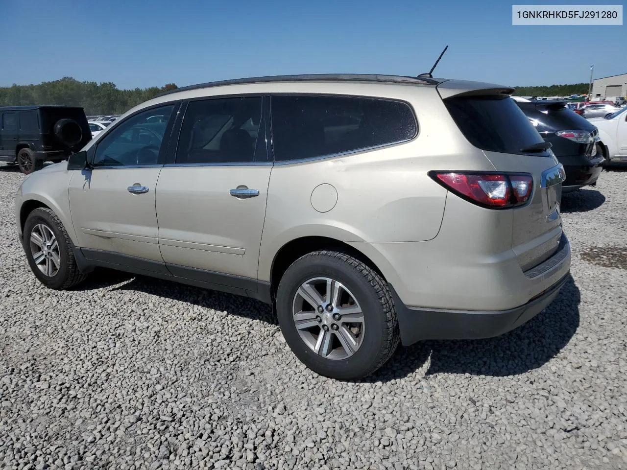 2015 Chevrolet Traverse Lt VIN: 1GNKRHKD5FJ291280 Lot: 75336334