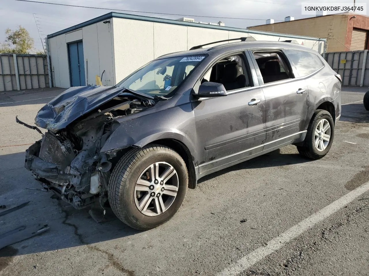 2015 Chevrolet Traverse Lt VIN: 1GNKVGKD8FJ364745 Lot: 76343994