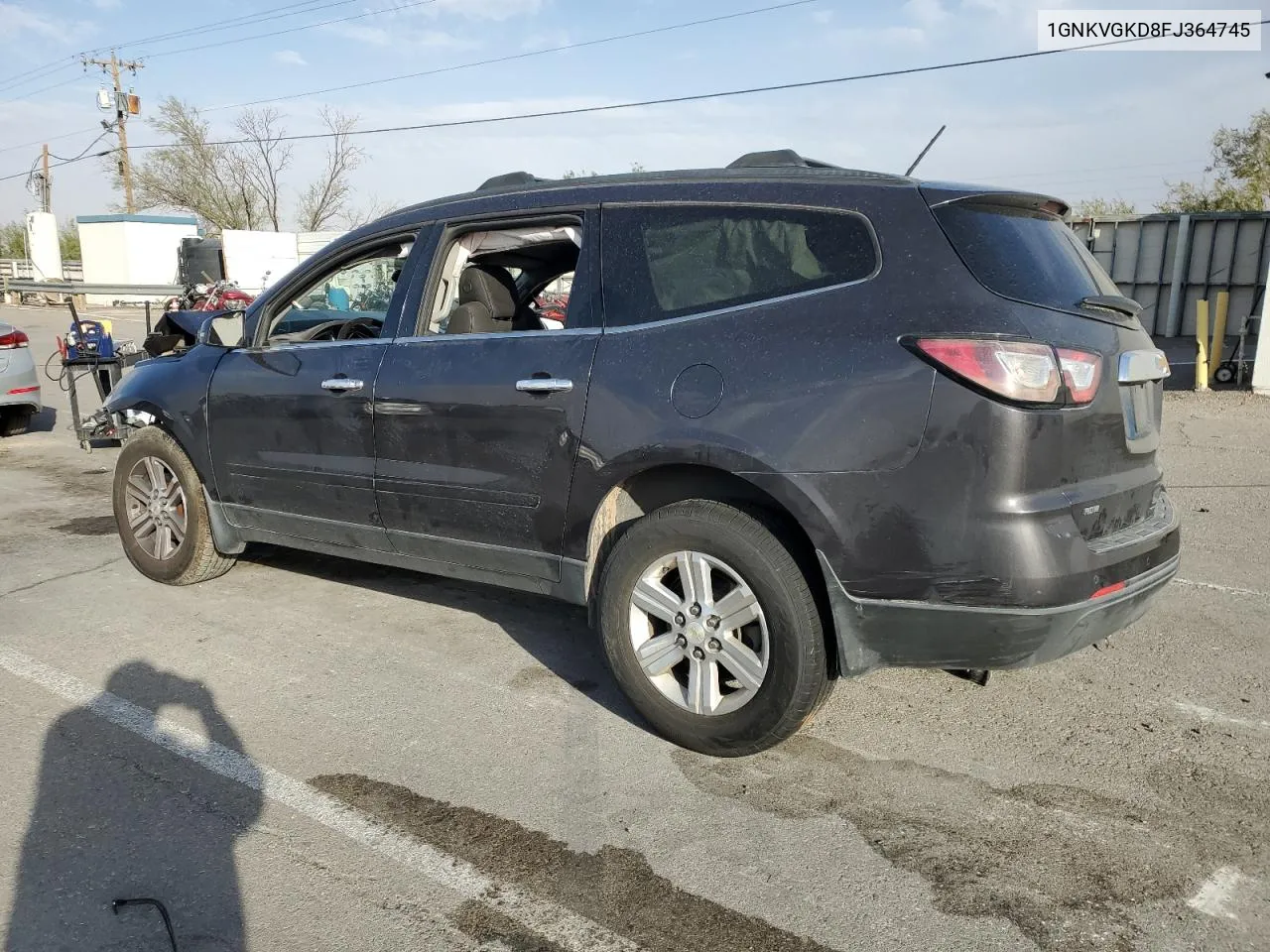 2015 Chevrolet Traverse Lt VIN: 1GNKVGKD8FJ364745 Lot: 76343994