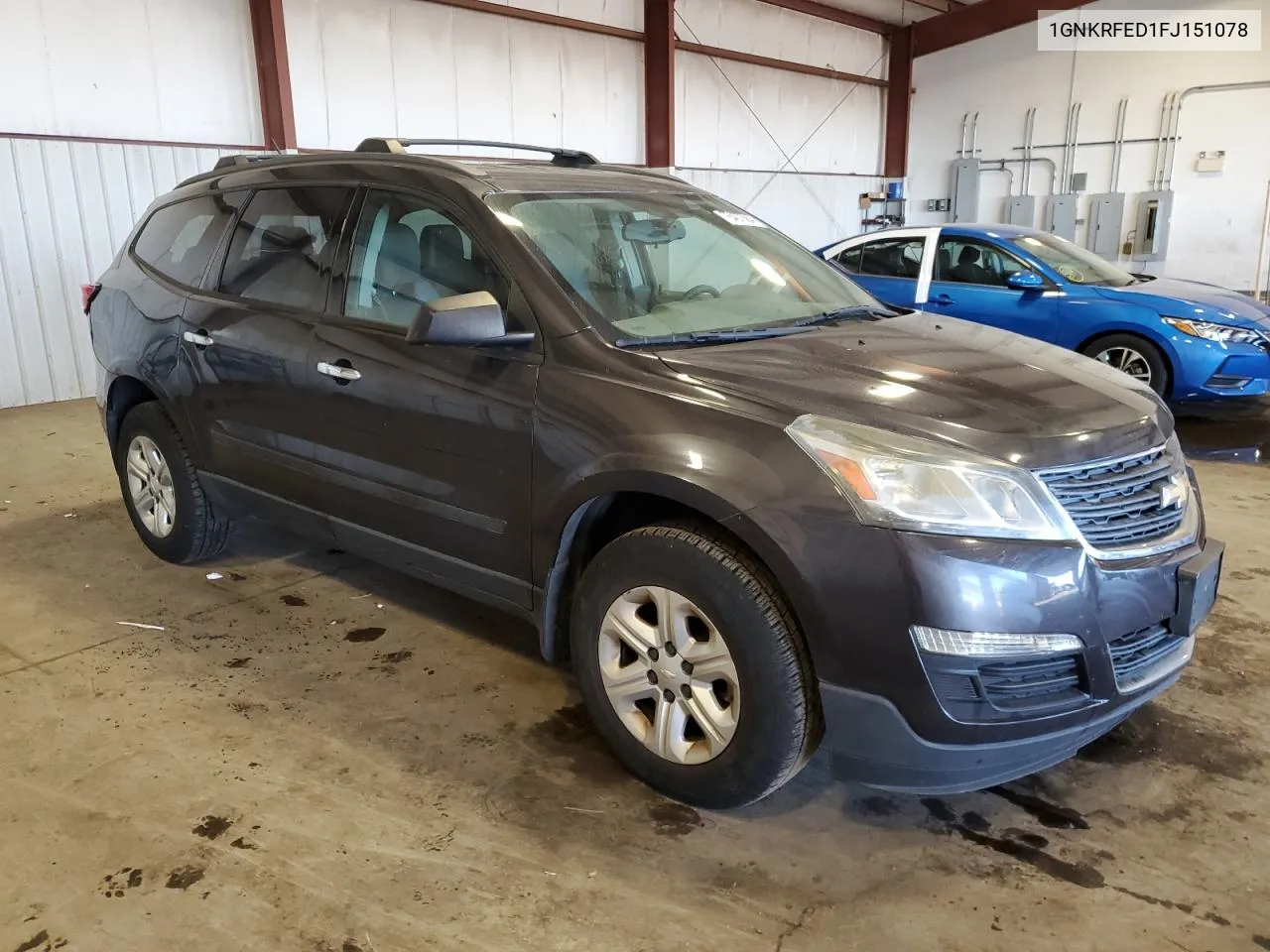 2015 Chevrolet Traverse Ls VIN: 1GNKRFED1FJ151078 Lot: 76467584