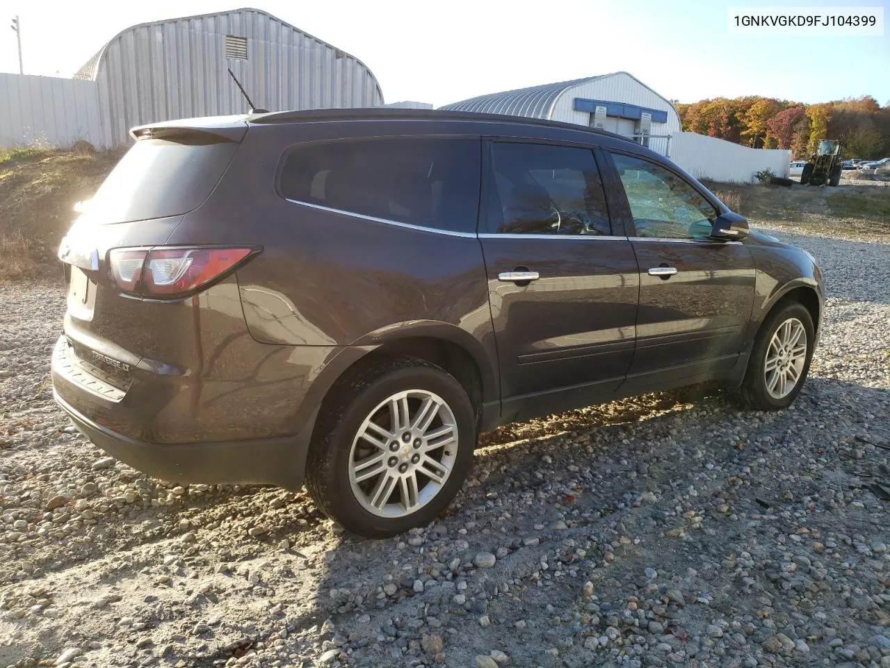 2015 Chevrolet Traverse Lt VIN: 1GNKVGKD9FJ104399 Lot: 76876504