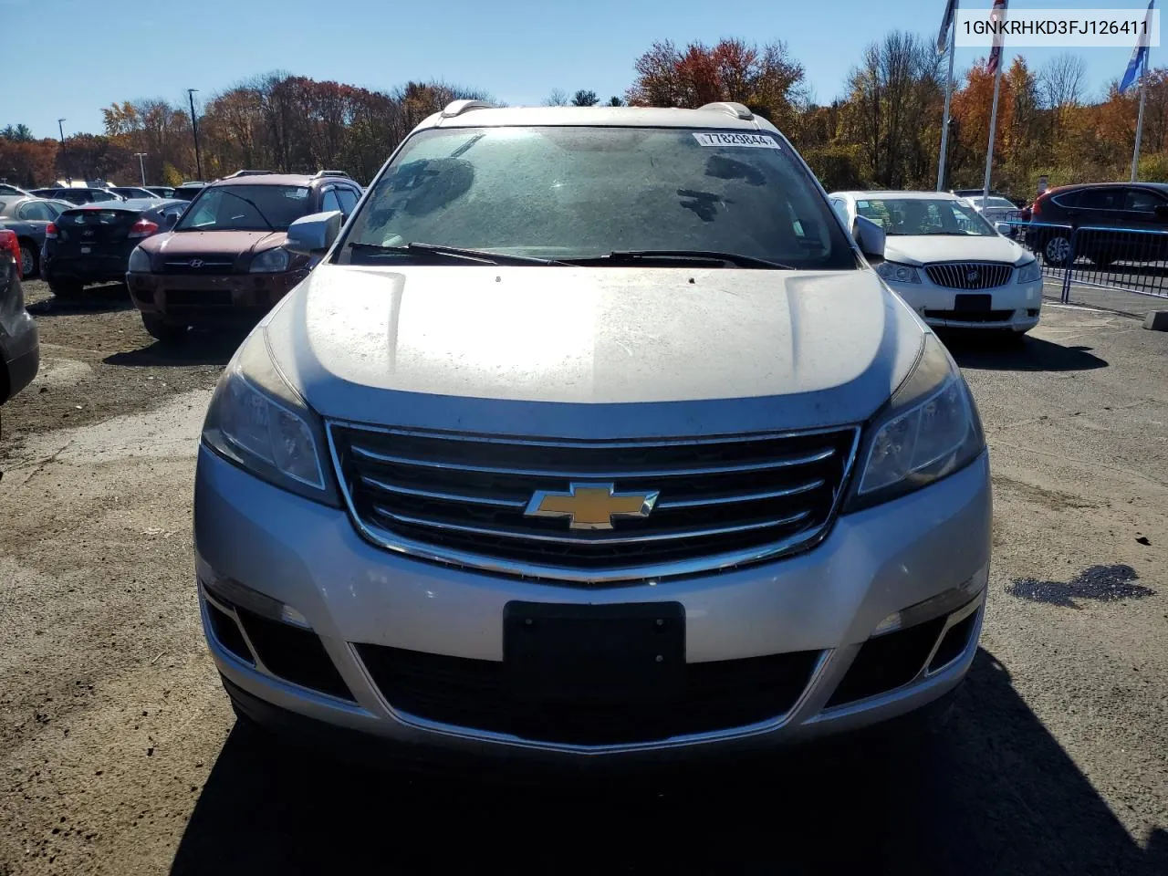 1GNKRHKD3FJ126411 2015 Chevrolet Traverse Lt