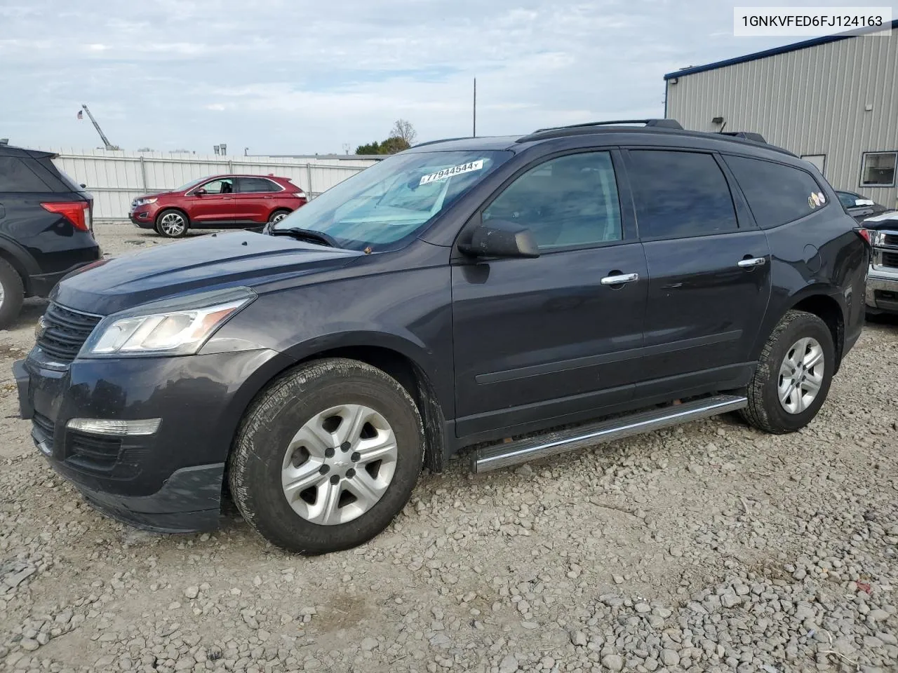 2015 Chevrolet Traverse Ls VIN: 1GNKVFED6FJ124163 Lot: 77944544