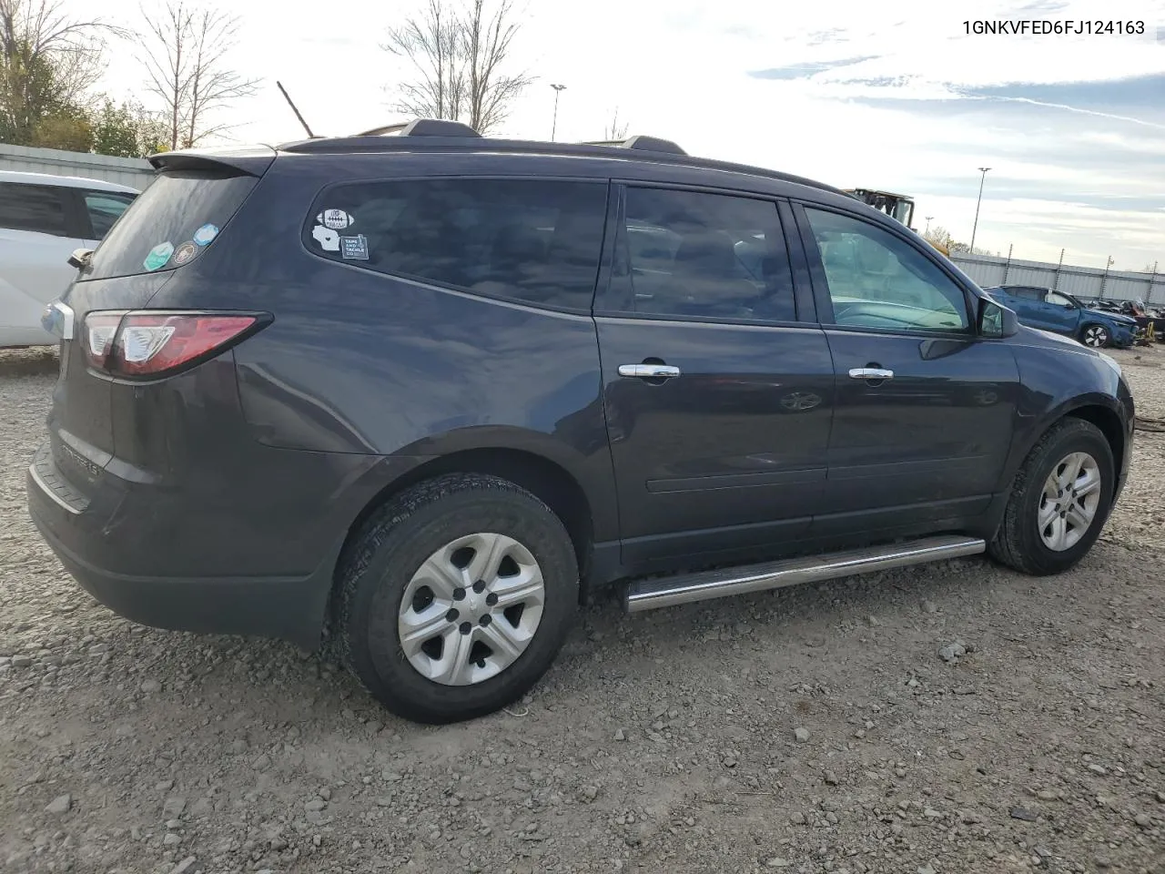 2015 Chevrolet Traverse Ls VIN: 1GNKVFED6FJ124163 Lot: 77944544