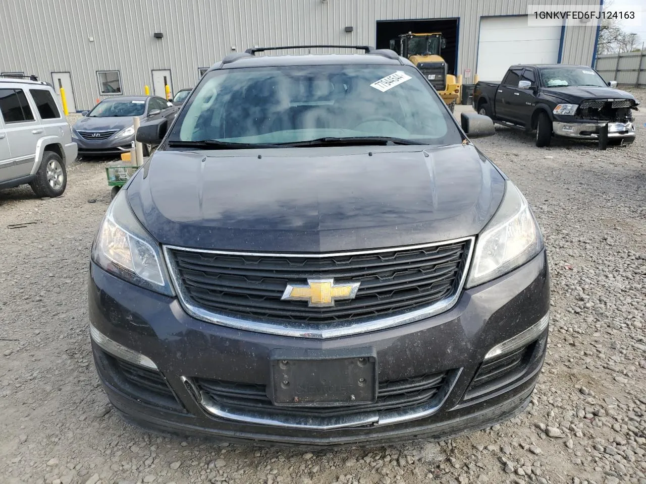 2015 Chevrolet Traverse Ls VIN: 1GNKVFED6FJ124163 Lot: 77944544