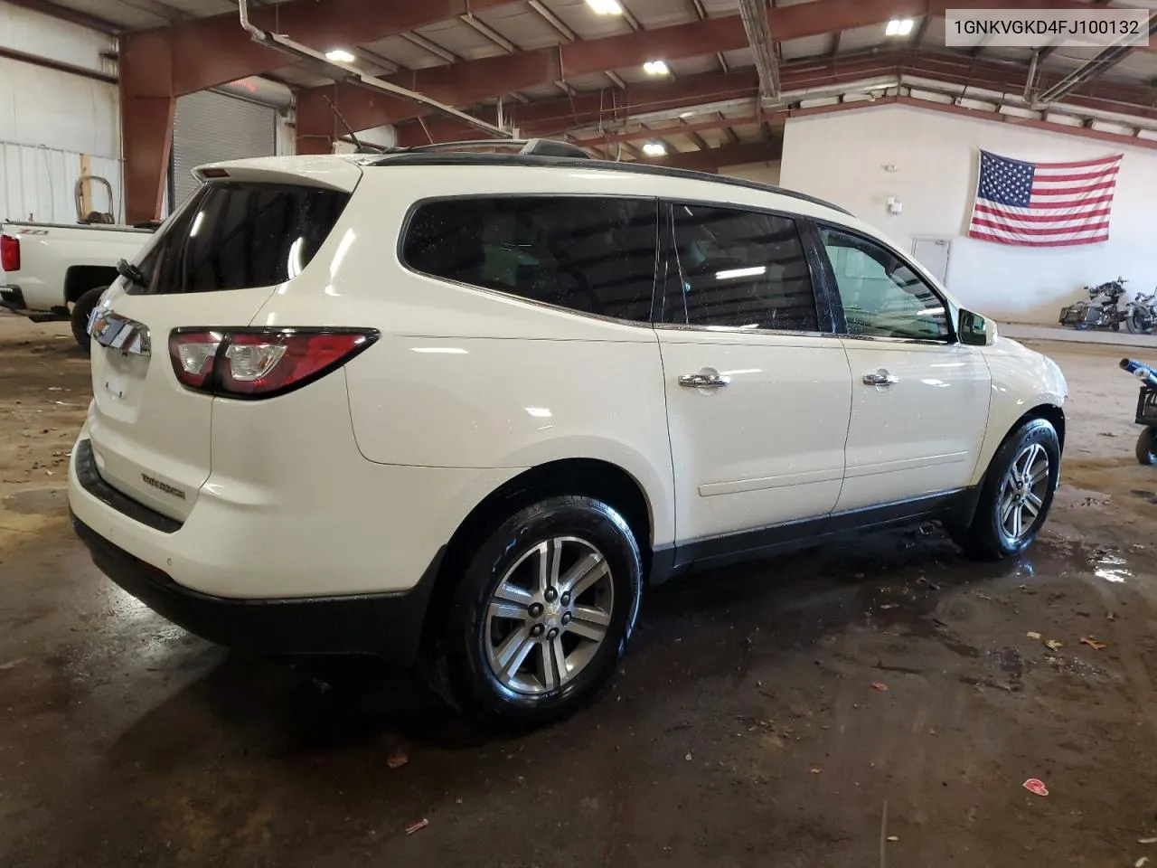 2015 Chevrolet Traverse Lt VIN: 1GNKVGKD4FJ100132 Lot: 78307144