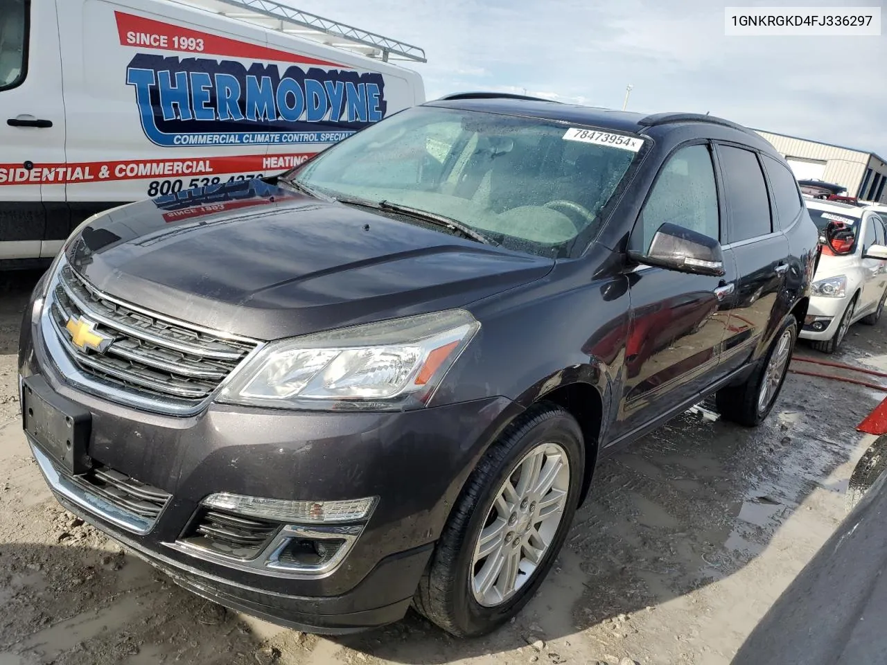 2015 Chevrolet Traverse Lt VIN: 1GNKRGKD4FJ336297 Lot: 78473954