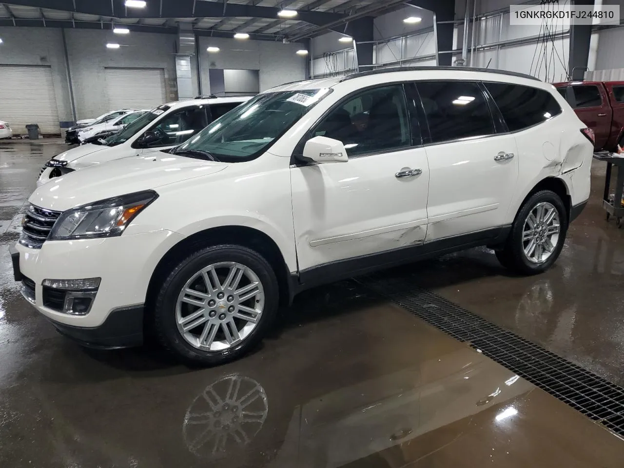 2015 Chevrolet Traverse Lt VIN: 1GNKRGKD1FJ244810 Lot: 78706504