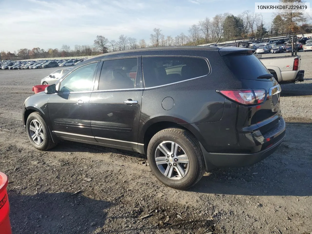 2015 Chevrolet Traverse Lt VIN: 1GNKRHKD8FJ229419 Lot: 79035924