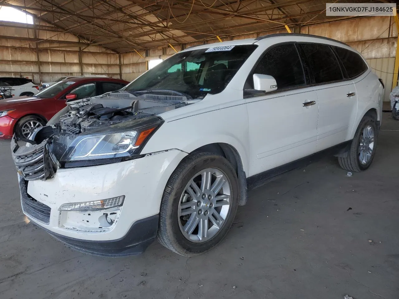 2015 Chevrolet Traverse Lt VIN: 1GNKVGKD7FJ184625 Lot: 79344064