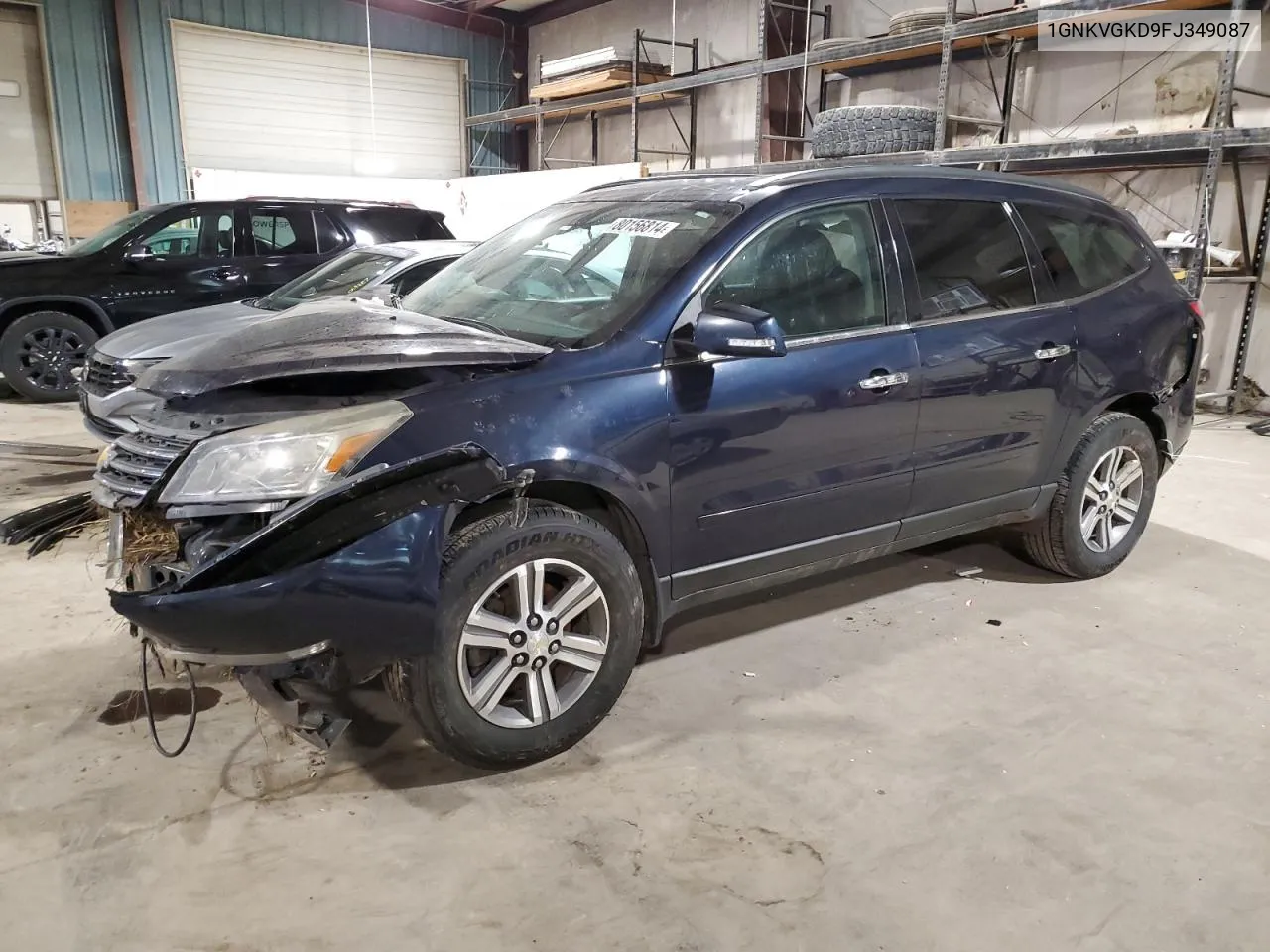 1GNKVGKD9FJ349087 2015 Chevrolet Traverse Lt