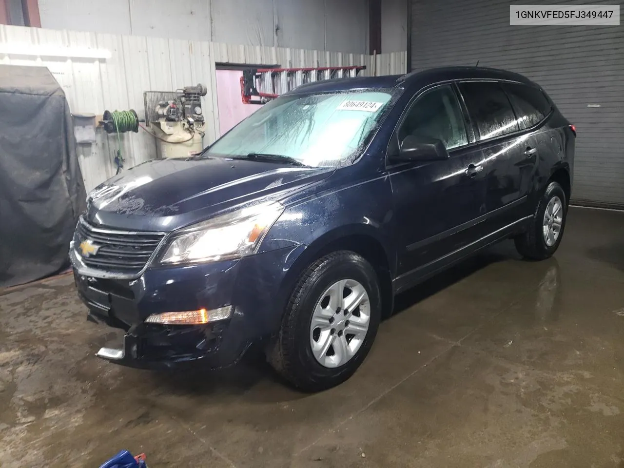 2015 Chevrolet Traverse Ls VIN: 1GNKVFED5FJ349447 Lot: 80649124