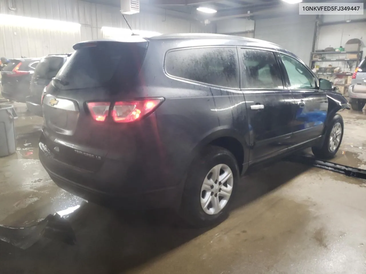 2015 Chevrolet Traverse Ls VIN: 1GNKVFED5FJ349447 Lot: 80649124